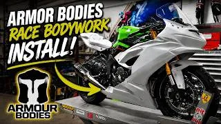 Thumbnail: How To Install Armour Bodies Kawasaki Ninja ZX-6R 19-23 Race Bodywork | SportbikeTrackGear.com
