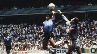 Thumbnail: Maradona - Hand of God - 4K Enhanced with AI - Goal 1986 World Cup