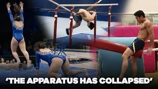 Thumbnail: When gymnasts BREAK the apparatus... *scary*
