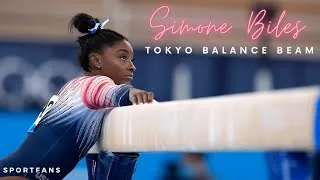 Thumbnail: Simone Biles wins Bronze Medal in Balance Beam at Tokyo Olympics | GYMNASTICS