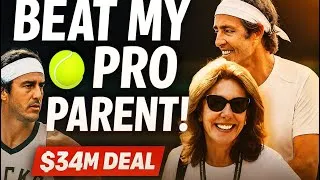 Thumbnail: What's it like to defeat your former pro parent on the tennis court?