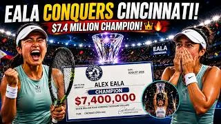 Thumbnail: Alex Eala vs Ruse: SHOCKING Cincinnati Showdown! 😱🔥 Filipino Fans Take Over WTA 1000