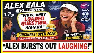 Thumbnail: Alex Eala's HILARIOUS Response Stuns Reporter 😂 | Cincinnati Open 2026 Interview