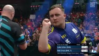 Thumbnail: Luke Littler vs Rob Cross | FINAL | Belgian Darts Open 2024