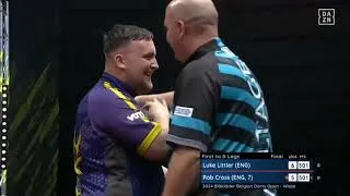Thumbnail: Luke Littler 9 DARTER | Belgian Darts Open 2024