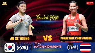 Thumbnail: 🔥 WHAT A BATTLE! An Se Young vs Pornpawee Chochuwong | Women's Singles Badminton