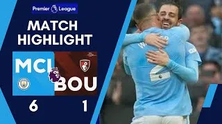 Thumbnail: Sensational Six-goal City Thrash Bournemouth In Premier League