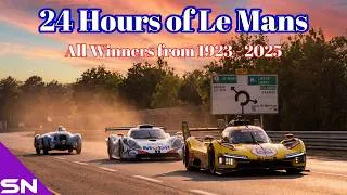 Thumbnail: Every Winning Car from The 24 Hours Of Le Mans (1923 - 2025) NEW VERSION !