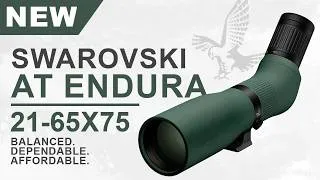 Thumbnail: NEW Swarovski AT Endura 21-65x75 | Lightweight Spotting Scope for Birding & Hunting