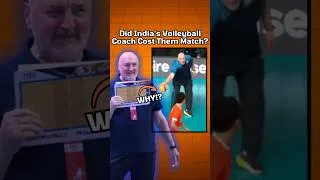 Thumbnail: Indian Volleyball Team Lost Due to Coach's Interruption!?