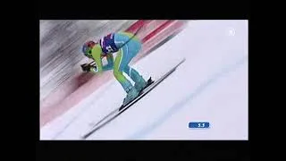 Thumbnail: 2008_SKI_DOWNHILL_Kitzbühel, Austria: Run-22=Andrej Jerman (Slovenia)