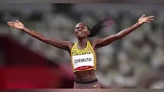 Thumbnail: Tokyo Olympics 2020  uganda's  Chemutai Wins First Gold For Ugandan in Women 3000m Steeplecha
