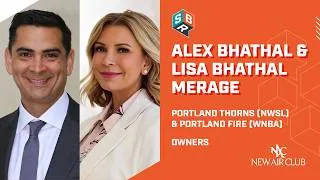 Thumbnail: Alex Bhathal & Lisa Bhathal Merage - Portland Thorns & Portland Fire | Sports Business Radio Podcast