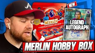 Thumbnail: I Opened a 2026 Merlin Premier League Hobby Box… and Hit a RED /5!