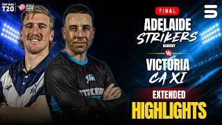 Thumbnail: Full Match Highlights | Victoria Academy vs Adelaide Strikers Academy | Final | Top End T20 | ZP1U