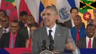 Thumbnail: The day when Obama meet Usain Bolt in Jamaica 