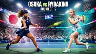 Thumbnail: Naomi Osaka vs Elena Rybakina | Round of 16 Preview  | Japan vs Kazakhstan