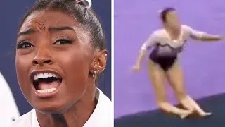 Thumbnail: The Most DISGUSTING Things Gymnasts Have Done Mid Routine