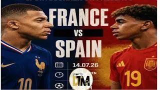 Thumbnail: France vs Spain | Semifinal | FIFA World Cup 2026 | Preview & Predictions | DTM