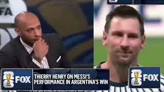 Thumbnail: Thierry Henry talks about Messi vs Egypt in  the World Cup
