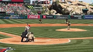 Thumbnail: Michael King vs Mike Trout | Zach Neto steals Second