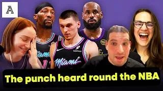 Thumbnail: Did Bam Adebayo punch Tyler Herro in the face because Herro “doesn’t believe in history?”