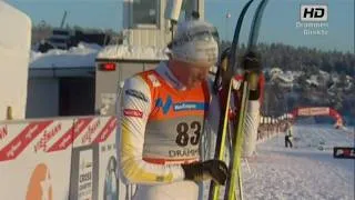 Thumbnail: Men's 15 Km Drammen 2011 -  Daniel Rickardsson Wins