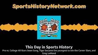 Thumbnail: Pro vs. College All-Stars Swan Song, Tiger became the youngest to win the Career Slam, and Greg...