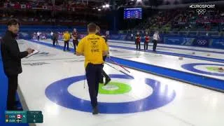 Thumbnail: Canada cheating in Curling 2026 Olympics