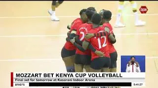 Thumbnail: Mozzart Bet Kenya Cup Volleyball I Kenya Pipeline and KCB reach women’s final