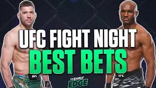 Thumbnail: UFC Predictions: BEST BETS for Du Plessis vs. Usman UFC FIGHT NIGHT!