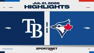 Thumbnail: MLB Highlights | Rays vs. Blue Jays - July 21, 2026