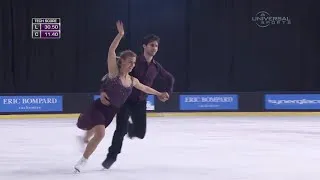 Thumbnail: Hubbell and Donohue leads Ice Dance - Universal Sports