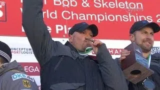 Thumbnail: Steven Holcomb sweeps World Championship  - from Universal Sports