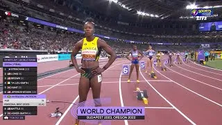 Thumbnail: Full Race: Women 200m Final - Shericka Jackson Vs Melissa Jefferson World Championships 2025