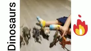 Thumbnail: Ace having a dinosaur battle..