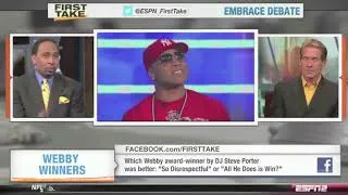 Thumbnail: Stephen A Smith & Skip Bayless chat about the 2nd Webby Award