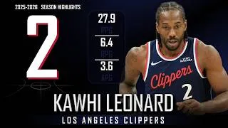 Thumbnail: Kawhi Leonard || 2025-2026 Los Angeles Clippers Highlights