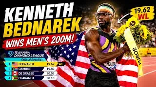 Thumbnail: Kenneth Bednarek Wins Men's 200m Race | Zurich Diamond League 2026