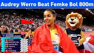 Thumbnail: Audrey Werro Wins Women's 800m Race | Zurich Diamond League 2026 | Femke Bol