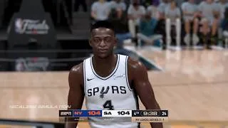 Thumbnail: NBA 2K26 - SPURS vs KNICKS FULL GAME 5 NBA FINALS HIGHLIGHTS SIMULATION GAMEPLAY