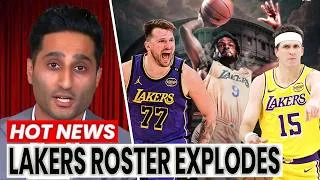 Thumbnail: Luka Doncic & Bronny James Face INSANE Lakers Twist — Their Future Could Shock the Entire NBA