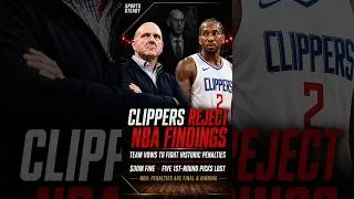Thumbnail: LA Clippers REJECT NBA Punishment After $30M Fine and 5 Picks Lost
