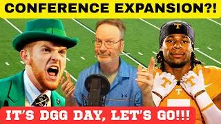 Thumbnail: CONFERENCE REALIGNMENT?! DGG DAY !! Tennessee Football, FSU FOOTBALL, OHIO STATE, SEC football