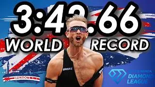 Thumbnail: Josh Kerr Smashes the 1 Mile World Record at London Diamond League