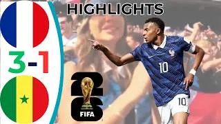 Thumbnail: France 3-1 Senegal | ALL GOALS Highlights | World Cup 2026 #worldcup2026 #footballhighlights