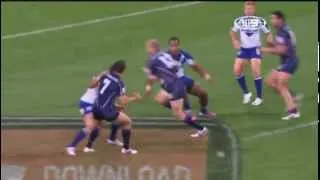 Thumbnail: Rd3:Canterbury Bulldogs vs Melbourne Storm Highlights 23/02/2013