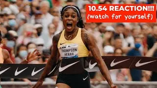 Thumbnail: ELAINE THOMPSON HERAH Instant Reaction Interview To 10.54 Win | Beat Shelly Ann Fraser Pryce!
