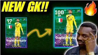 Thumbnail: New Goalkeeper 🧤🔥 | HOW TO TRAIN GUGLIELMO VICARIO IN EFOOTBALL 2027 | efootball 2027 update