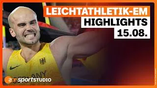 Thumbnail: Leichtathletik-EM 2026 Highlights Samstag, 15.08.2026 | ZDFsportstudio